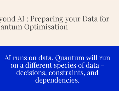 Beyond AI : Preparing your Data for Quantum Optimisation