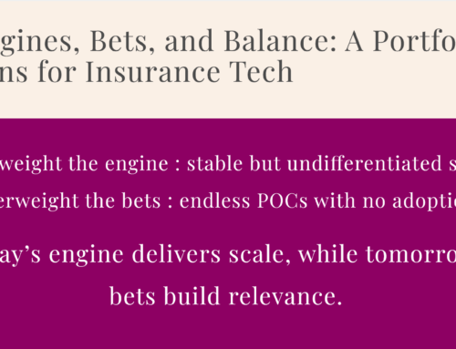 Engines, Bets, and Balance : A Portfolio Lens for Insurance Tech